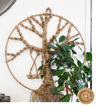 Makramee Lebensbaum Makramee Lebensbaum